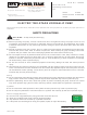 SPX POWER TEAM 61253 Operating Instructions Manual