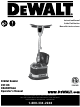 DeWalt 237-OS Instruction Manual