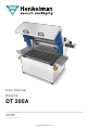 Henkelman DT200 User Manual