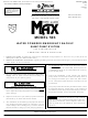 Zoeller HOME GUARD MAX 503 Manual