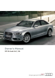 Audi A4 2016 Owner's Manual