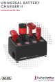 Synthes UNIVERSAL BATTERY CHARGER II Instructions For Use Manual