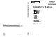 Hitachi ZW 140-7 Operator's Manual