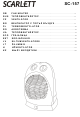 Scarlett SC-157 Manual