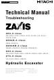 Hitachi ZAXIS 200-3 Technical Manual