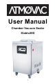 eurodib Atmovac Diablo20D User Manual