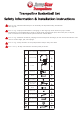 JumpStart Trampoline Safety Information And Installation Manual