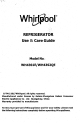 Whirlpool WH43S1E Use & Care Manual