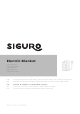 SIGURO SGR-EB-K150W Translation Of The Operating Instructions