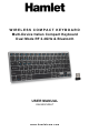 Hamlet XKK400CWB-IT User Manual