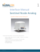 SignalFire Sentinel Node Analog Interface Manual