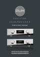 AVM EVOLUTION PAS 3.3 Instruction Manual