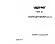 Victor 930-2 Instruction Manual
