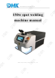 DMK 150w Spot Welding Machine Manual