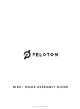 Peloton BIKE+ Assembly Manual