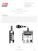 Southwest Microwave RM83 Operation Instructions