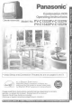 Panasonic PV-C1322 Operating Instructions Manual
