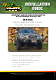 Ironman4x4 IRP058 Installation Manual