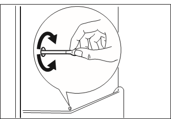 Defrosting of the refrigerator