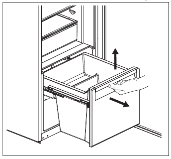 Vegetable drawer - Step 1
