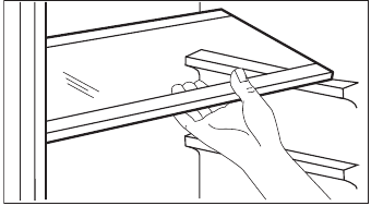 DAILY USE - Positioning the Movable shelves