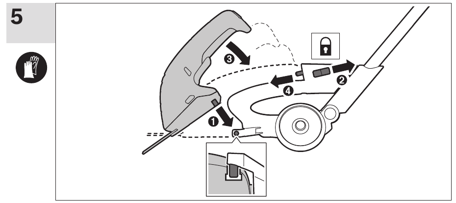 Fitting Telescopic handle 