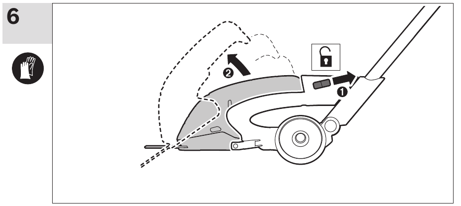 Removing Telescopic handle