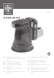 Lux Tools A-EXS-20/125 Translation Of The Original Instructions
