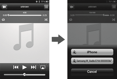 USING AIRPLAY AND ALLSHARE PLAY MODE - Step 1