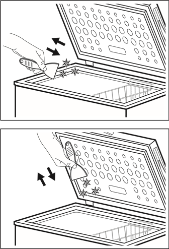 SCRAPING OFF THE FROST - Step 2