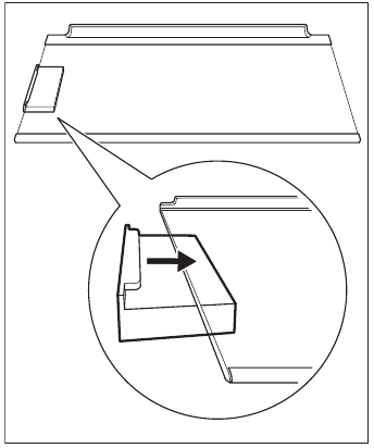 Installing and replacing the CleanAir+ filter - Step 3