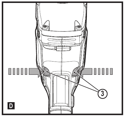 Selecting the direction of rotation