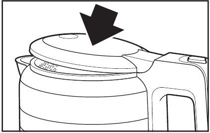 Product Usage - Step 2 - Push the Lid down