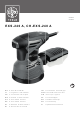 Lux Tools EXS-240 A Translation Of The Original Instructions