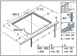 Installation instructions - Preparing fitted units