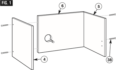 ASSEMBLE SIDES TO BACK