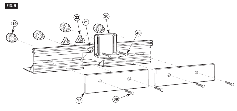 ASSEMBLING THE FENCE - Step 2