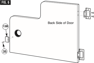 ATTACH THE DOOR - Step 1