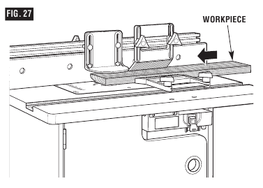 EDGE CUTTING WITH NONPILOTED ROUTER BITS - Step 2
