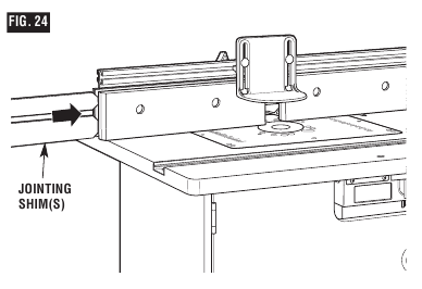 FULL EDGE CUTTING OR JOINTING - Step 1