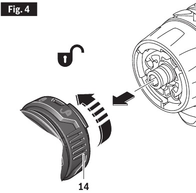 Mounting and Removing Adapters - Step 2