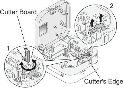 Replacing the Cutter Unit