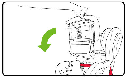 Forward-Facing -Lap Belt Installation - Step 7