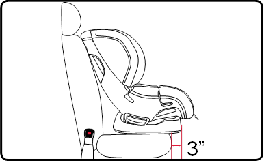 Forward-Facing - Lap-Shoulder Belt Installation - Step 2