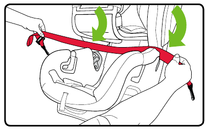 Forward-Facing - Lower Anchor Installation - Step 5