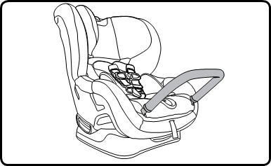 Rear-Facing - Lap Belt Installation - Step 2