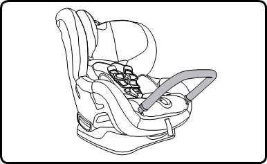 Rear-Facing - Lap-Shoulder Belt Installation - Step 2