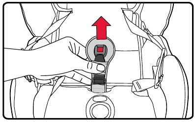 Removing the Harness Buckle - Step 4
