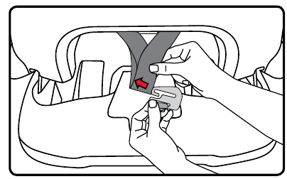 Removing the Impact Absorbing Chest Pads - Step 2