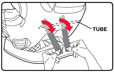 Removing the Impact Absorbing Chest Pads - Step 5